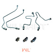 Трубки высокого давления Yanmar 4TNV94-98 комплект (YM129907-59810/20/30/40/122780-59100/119305-59120) 