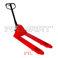 Тележка гидравлическая AC25 1150x550 усиление 80см красная (PU) (HP-25-200PAL8-R) 