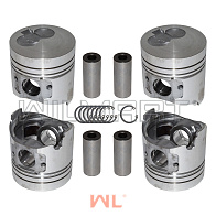 Поршень Yanmar 4D98/ТNE98 STD (комплект на двc) (129903-22120) Поршень Yanmar 4D98/ТNE98 STD (комплект на двc) (129903-22120)