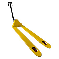 Тележка гидравлическая BF25 1800х550 усиление 140см желтая (PU) (HP-30-30CM-1800PUB-Y) 