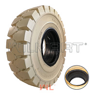 Шина цельнолитая с буртом 6.50-10/5.00 немаркая fast fit CHAOYANG (CL403S) PR5 