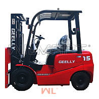 Погрузчик вилочный дизельный 1,5 тонны, ДВС C240, мачта 4,5 м GEELLY  