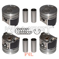 Поршень Kubota V2403-M-E2B/E3B STD (комплект на двc) (1G466-2111-0) Поршень Kubota V2403-M-E2B/E3B STD (комплект на двc) (1G466-2111-0)