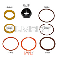 Ремкомплект цилиндра наклона ковша Bobcat (7135489) Ремкомплект цилиндра наклона ковша Bobcat (7135489)