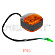 Фара с поворотником CPCD10-35 NH (LED) комбинированная 12-80V (D08QXD-LED) 