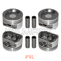 Поршень Nissan K25 STD (комплект на двc) (12010-FU520) Поршень Nissan K25 STD (комплект на двc) (12010-FU520)