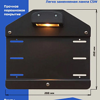 Рамка номера спецтехники с подсветкой номера Рамка номера спецтехники с подсветкой номера