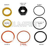Ремкомплект цилиндра ковша Bobcat (7199903) Ремкомплект цилиндра ковша Bobcat (7199903)