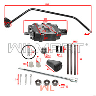 Секция гидрораспределителя CPCD10-15X (XRF310-611101-W00.1) Секция гидрораспределителя CPCD10-15X (XRF310-611101-W00.1)