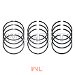Кольца поршневые Yanmar 4D98E/4TNE98 (STD) (к-т на двс) (YM129903-22050) 