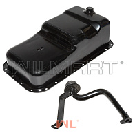 Поддон Nissan QD32 c маслозаборником (11110-6T301) Поддон Nissan QD32 c маслозаборником (11110-6T301)