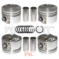 Поршень Nissan QD32 R1(+0,25) (комплект на двc) (12010-2S620) Поршень Nissan QD32 R1(+0,25) (комплект на двc) (12010-2S620)