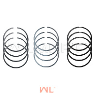 Кольца поршневые Mitsubishi S4S-2 R1(+0,25) МК=4 (к-т на двс) (32A17-02020(4mm)) 