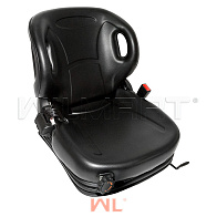 Сиденье для вилочного погрузчика с бок. поддержкой, ремнем, регулировкой веса и датчиком (YY53) Сиденье для вилочного погрузчика с бок. поддержкой, ремнем, регулировкой веса и датчиком (YY53)