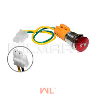 Выключатель аварийной остановки Wilmart E810R (40005010) Выключатель аварийной остановки Wilmart E810R (40005010)