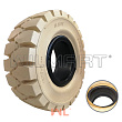 Шина цельнолитая с буртом 18х7-8/4.33 немаркая fast fit CHAOYANG (CL403S) PR4.33 (18x7-8(CL403S)NM+FF) 