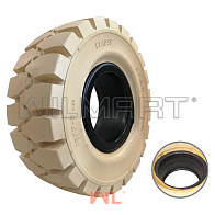 Шина цельнолитая с буртом 18х7-8/4.33 немаркая fast fit CHAOYANG (CL403S) PR4.33 (18x7-8(CL403S)NM+FF) 