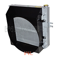 Радиатор HC CPCD10-18X (C240,TNE92,Xinchai) 05.2018- с диффузором (алюминий) (OEM) (XR160-331000-001(diff)) 