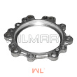 Крышка заднего сальника коленвала Mitsubishi S4Q2 (32A07-17101) 
