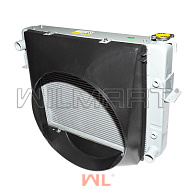 Радиатор LiuGong CPCD25-30 с диффузором (алюминий) (20K2018) Радиатор LiuGong CPCD25-30 с диффузором (алюминий) (20K2018)