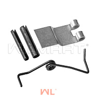 Пружина фиксирующая ручки в сборе (6*30&4*30) для гидравлической тележки (рохли) (114/115/116/117niuli spr) Пружина фиксирующая ручки в сборе (6*30&4*30) для гидравлической тележки (рохли) (114/115/116/117niuli spr)