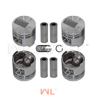 Поршень Mitsubishi S4Q2 STD МК-4 d88xh87 (комплект на двc) Поршень Mitsubishi S4Q2 STD МК-4 d88xh87 (комплект на двc)