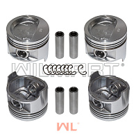 Поршень Toyota 5K R1(+0,5) (комплект на двc) (13103-76001-71) Поршень Toyota 5K R1(+0,5) (комплект на двc) (13103-76001-71)