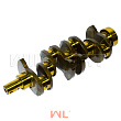 Вал коленчатый Yanmar 4TNE92/94 (YM129900-21050(HQ)) 