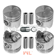 Поршень Isuzu 4JG2 (комплект на двc) (Z-8-97176-616-0) Поршень Isuzu 4JG2 (комплект на двc) (Z-8-97176-616-0)