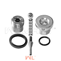 Клапан в сборе - 3 для гидравлической тележки (рохли) DB20 (22, 23, 24, 25, 26, 27 db) Клапан в сборе - 3 для гидравлической тележки (рохли) DB20 (22, 23, 24, 25, 26, 27 db)