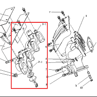 Коллектор выпускной Nissan QD32 (14004-0W800) 