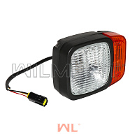Фара с поворотником Jac/Heli 12В 4к (D08QZHD) Фара с поворотником Jac/Heli 12В 4к (D08QZHD)