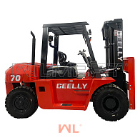 Погрузчик вилочный дизельный 7 тонн, ДВС CY6102B6, мачта 3 м GEELLY 