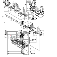 О-кольцо форсунки Yanmar 4TNV94-98 (YM24311-000120) 