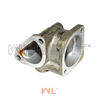 Корпус термостата Mitsubishi S4Q2 (демонтаж нового ДВС) (32C46-05200) Корпус термостата Mitsubishi S4Q2 (демонтаж нового ДВС) (32C46-05200)