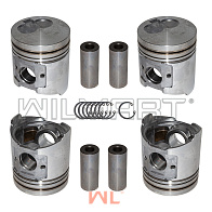 Поршень Yanmar 4D92/TNE92 R2 (+0,5) (комплект на двc) (129904-22940\R2) Поршень Yanmar 4D92/TNE92 R2 (+0,5) (комплект на двc) (129904-22940\R2)