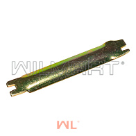 Планка распорная колодок Nissan 1F2 правая (44038-22H00) Планка распорная колодок Nissan 1F2 правая (44038-22H00)