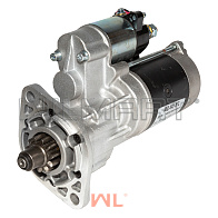 Стартер Xinchai 4D35ZG31 24В 4,8кВт 11зуб редукторный без колокола, доп реле (490B-51000-2) 