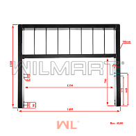 Решетка защитная каретки вил Heli СPCD40-50 (D01D8-20201) Решетка защитная каретки вил Heli СPCD40-50 (D01D8-20201)