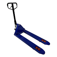 Тележка гидравлическая (рохля) 2,5 тонны, вилы 1150 мм, колесики полиуретан фиолетовая (HP-25-30CMPUB) 