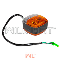 Фара с поворотником CPCD10-35 NH (LED) комбинированная 12-80V (D08QXD-LED) 