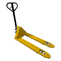 Тележка гидравлическая (рохля) 2-х тонная, вилы 1150 мм, колесики нейлон желтая (HP-20-30NYD) 