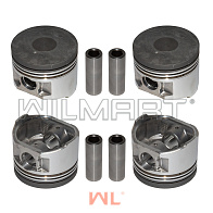 Поршень Nissan K15 R2(+1,0) (комплект на двc) (12010-FU371) Поршень Nissan K15 R2(+1,0) (комплект на двc) (12010-FU371)