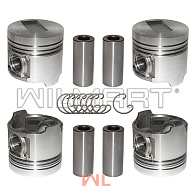 Поршень Cummins A2300 STD (к-т на двс) (4900737) Поршень Cummins A2300 STD (к-т на двс) (4900737)