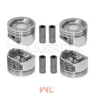 Поршень Nissan K25 R1(+0,5) (комплект на двc) (12010-FU570) Поршень Nissan K25 R1(+0,5) (комплект на двc) (12010-FU570)