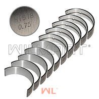 Вкладыши Mitsubishi S4S коренные R3(0,75) (к-т)(32A09-00040) Вкладыши Mitsubishi S4S коренные R3(0,75) (к-т)(32A09-00040)