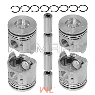 Поршень Yanmar 4TNV94LE STD (комплект на двc) (YM129906-22080) Поршень Yanmar 4TNV94LE STD (комплект на двc) (YM129906-22080)