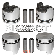 Поршень Toyota 4P STD (комплектт на двс) (13101-78001-71) Поршень Toyota 4P STD (комплектт на двс) (13101-78001-71)