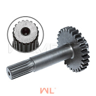 Вал акпп HANGCHA (HC) CPCD10-35 с шестерней (YQX30-0015) Вал акпп HANGCHA (HC) CPCD10-35 с шестерней (YQX30-0015)